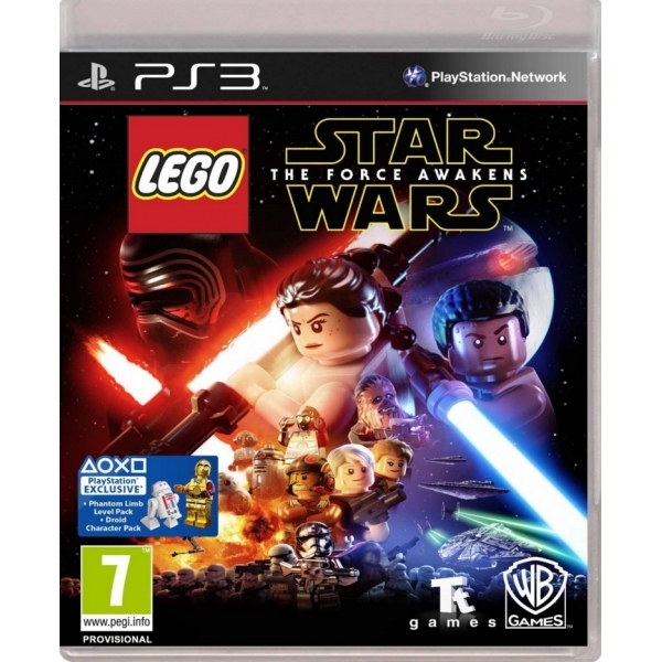 Lego Star Wars The Force Awakens PS3 Game (with Jabba's Palace DLC)